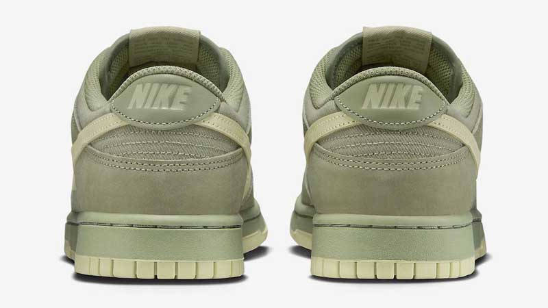 Nike Dunk Low Premium Oil Green Back