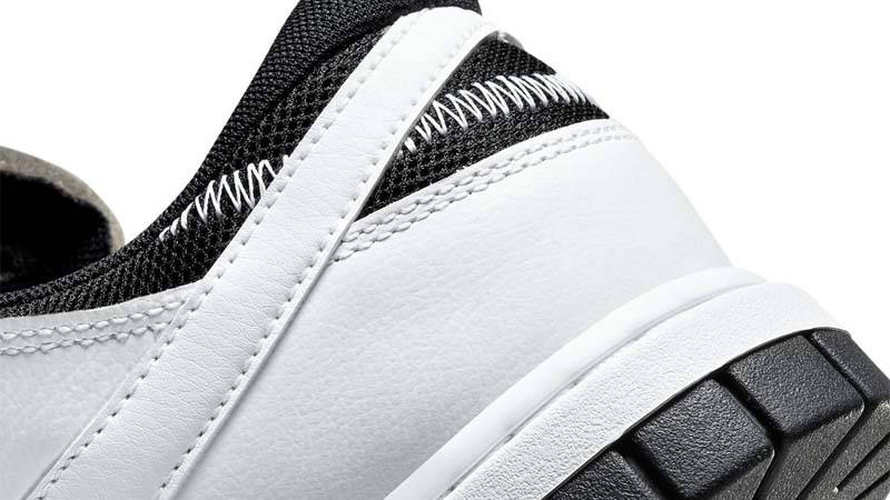 Nike Dunk Low Remastered Reverse Panda Closeup