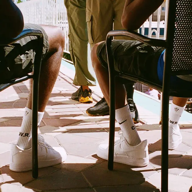 Nike NOCTA Crew Socks White Feature
