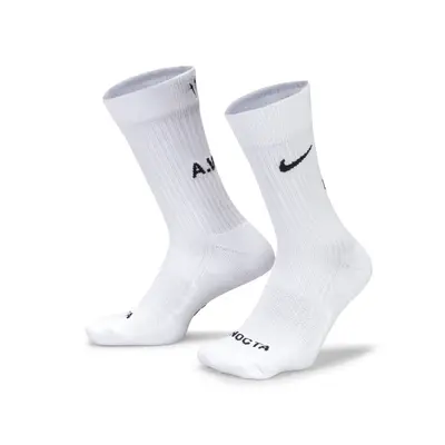 Nike NOCTA Crew Socks White Full Image