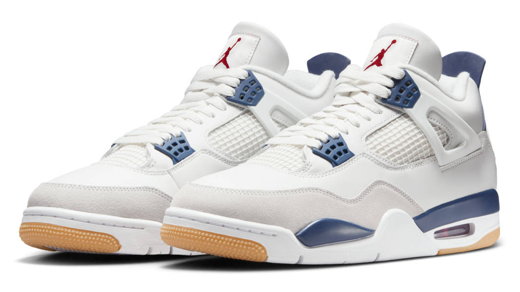 Nike SB x Air Jordan 4 Navy Front