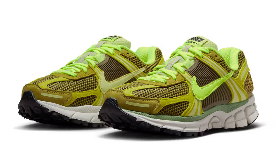 Nike Zoom Vomero 5 Olive Flak FJ4738-300 Side