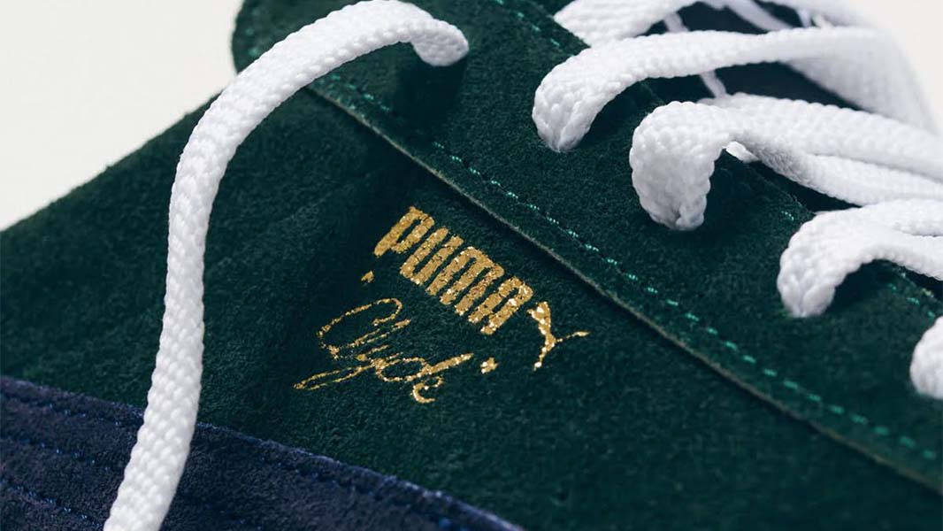 Noah x PUMA Clyde Green Blue First Look Closeup