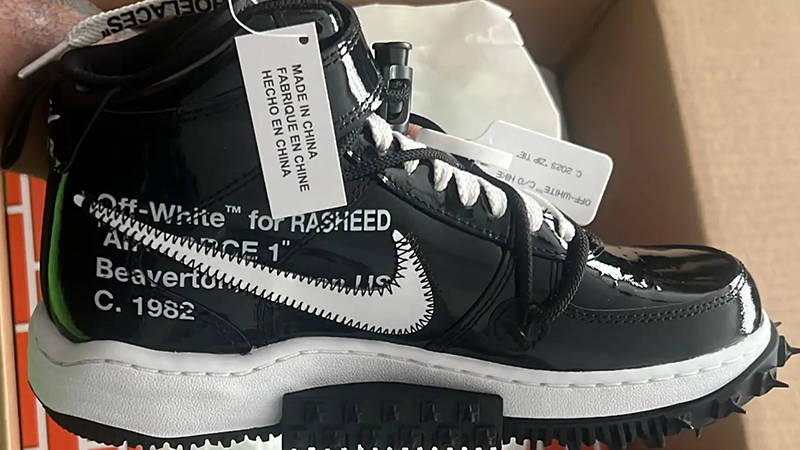 Off-White x Nike Air Force 1 Mid Sheed Black