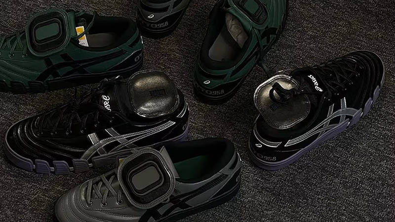 OTTO 958 x ASICS Soccer Boots Black Top