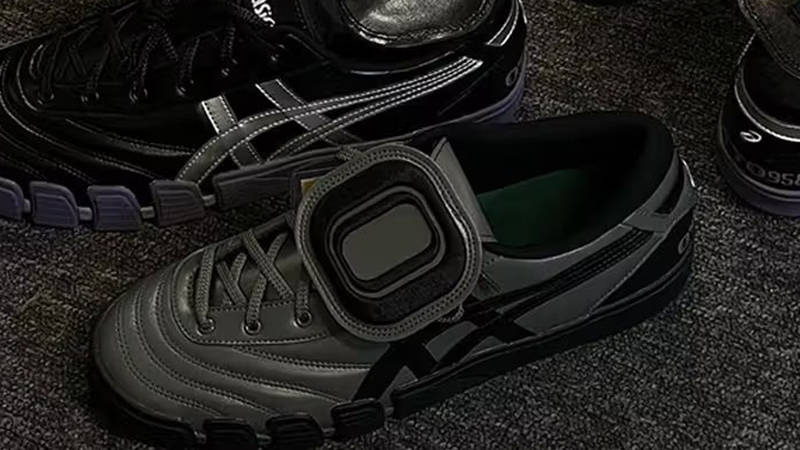 OTTO 958 x ASICS Soccer Boots Grey Top