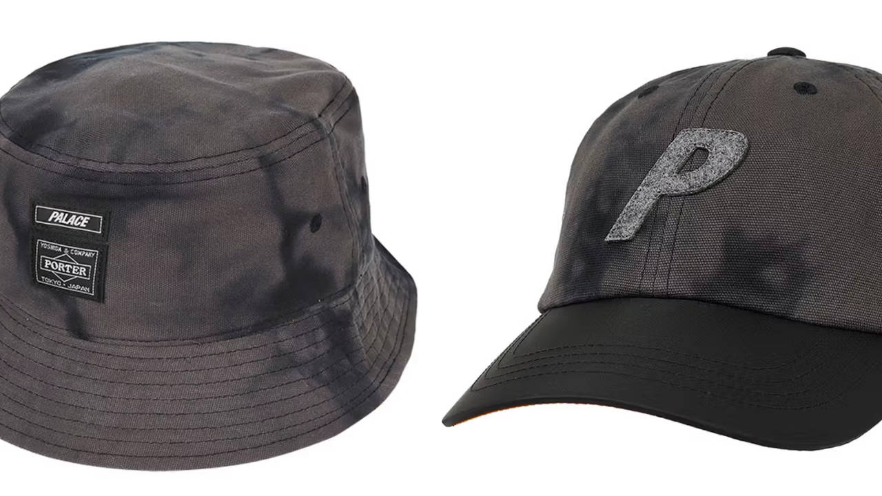 帽子 PALACE x PORTER YOSHIDA Hat black Palace X Porter Yoshida P 6 Panel Cap Hat Baseball