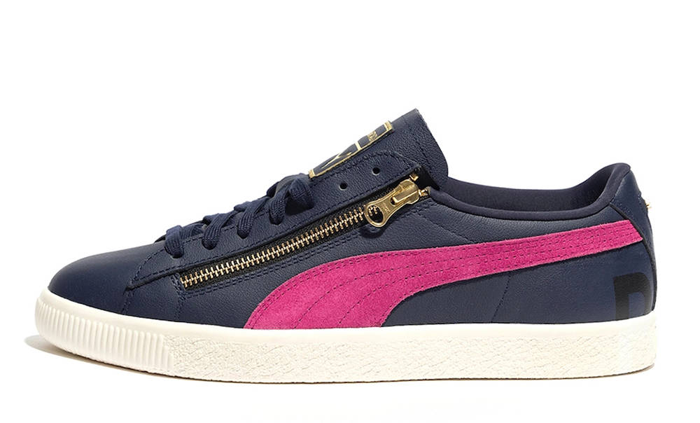 PHANTACi x PUMA Suede Black Pink