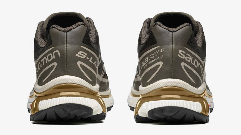 Salomon XT-6 Beluga Dull Gold Back