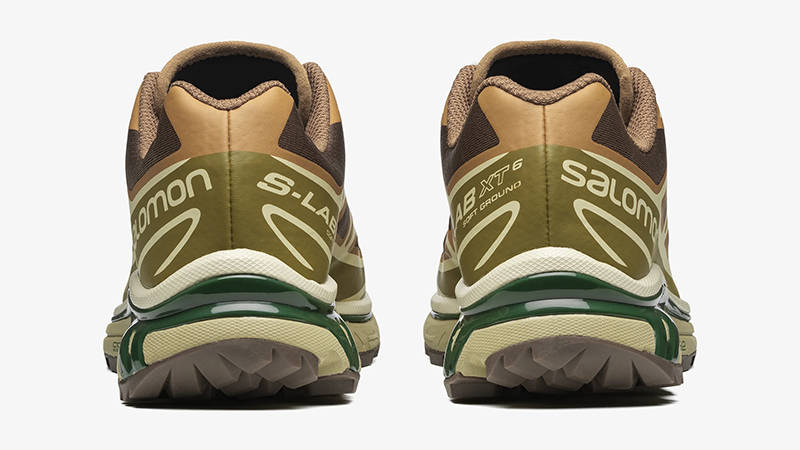 Salomon XT-6 Lizard Brown Green L47136100 Back