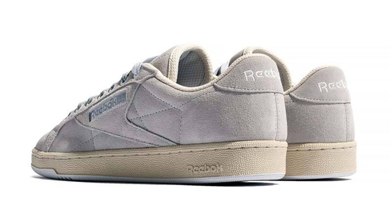 SNEEZE x Reebok Club C Grounds Grey Back