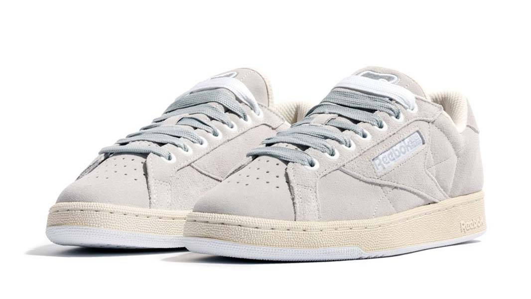 SNEEZE x Reebok Club C Grounds Grey Front