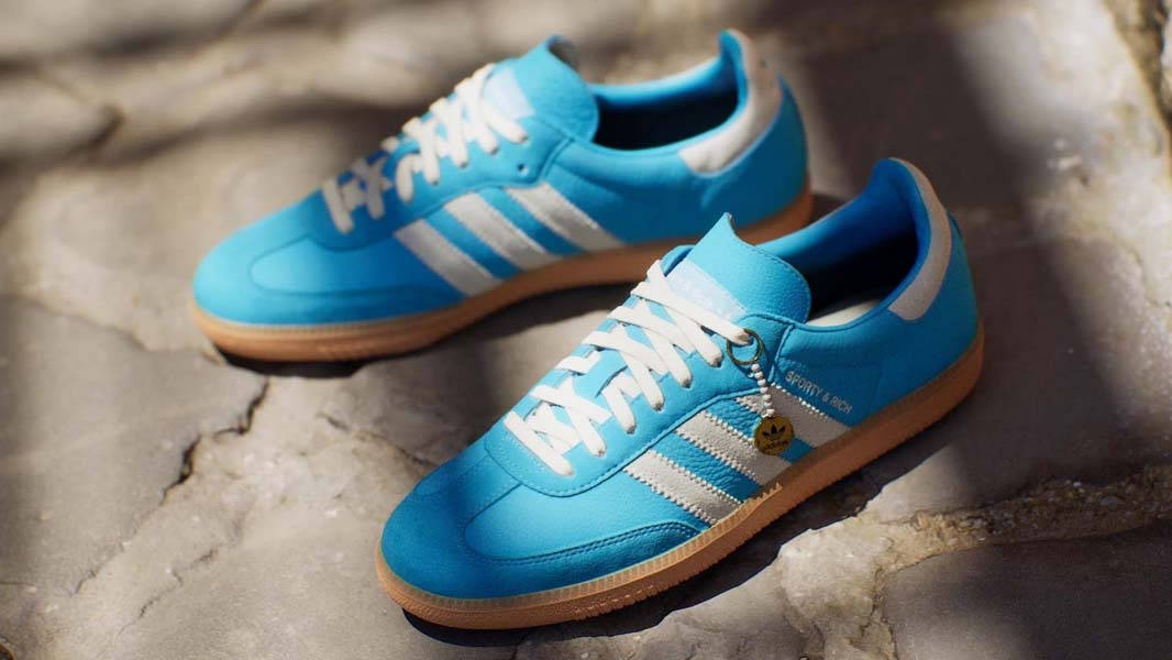 Sporty & Rich x adidas Samba Blue | Where To Buy | IE6975