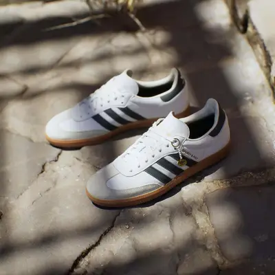 Sporty & Rich x adidas Samba White Black | Where To Buy | HP3354