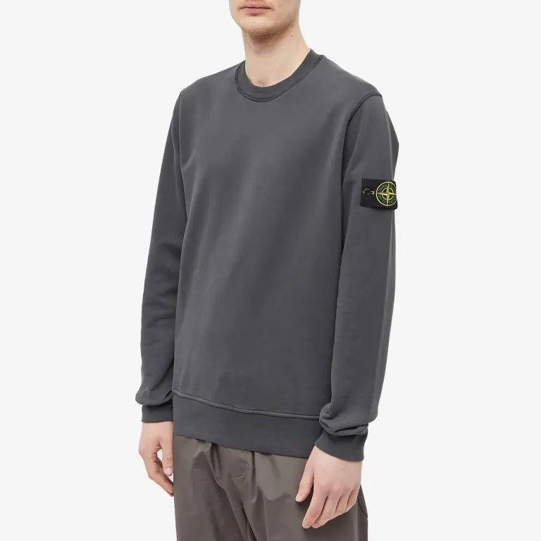 Stone Island Garment Dyed Crew Neck Sweat | Where To Buy 