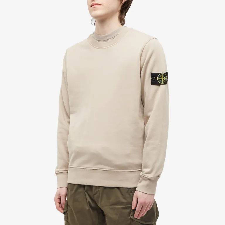 Stone Island Garment Dyed Crew Neck Sweat | Where To Buy 