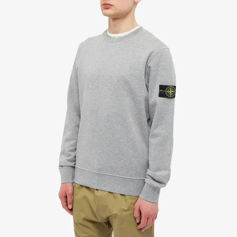 Stone Island Garment Dyed Crew Neck Sweat | Where To Buy 