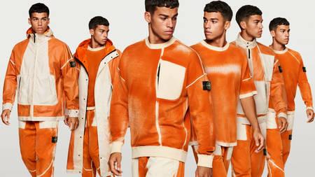 Technical Silhouettes Receive Hand-Sprayed Treatment in Stone Island's SS'023 Offerings