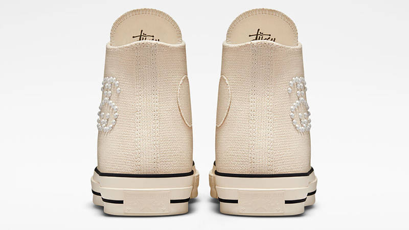 Stüssy x Converse Chuck 70 High Fossil A02051C Back 2
