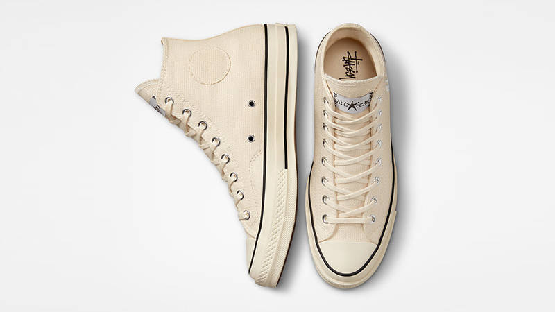 Stüssy x Converse Chuck 70 High Fossil A02051C Top