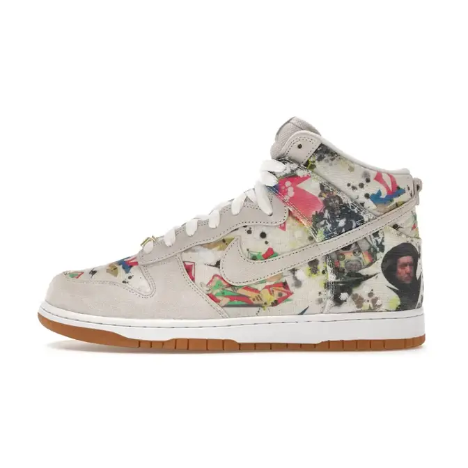 Supreme x Nike SB Dunk High Rammellzee Multi | Where To Buy 