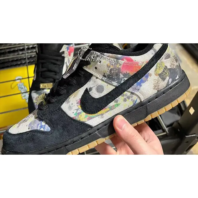 Supreme x Nike SB Dunk Low Rammellzee Multi | Where To Buy