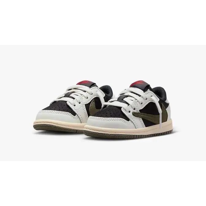 Travis Scott x Air Jordan 1 Low OG Toddler TD Olive | Where