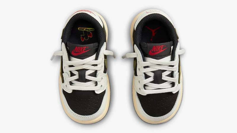 Travis Scott x Air Jordan 1 Low OG Toddler TD Olive | Where