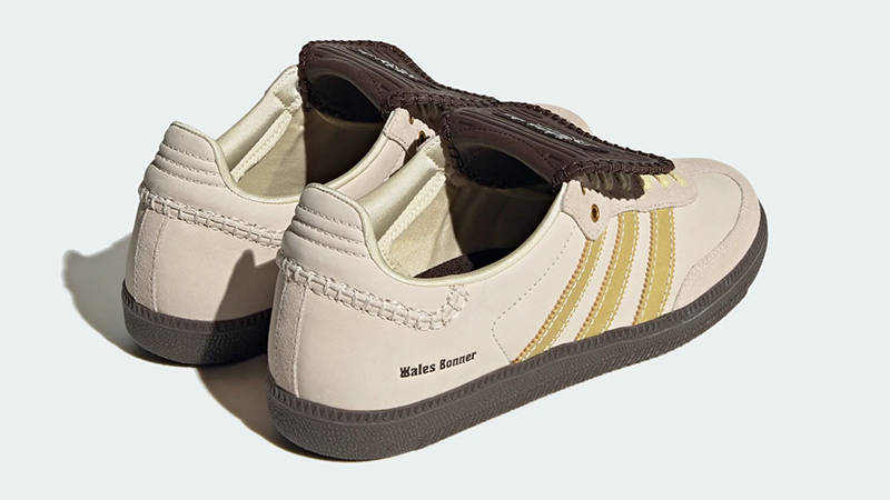 Wales Bonner x adidas Samba Beige Yellow ID0217 Back