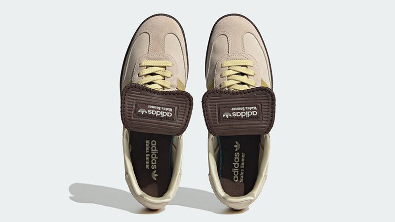 Wales Bonner x adidas Samba Beige Yellow ID0217 Top