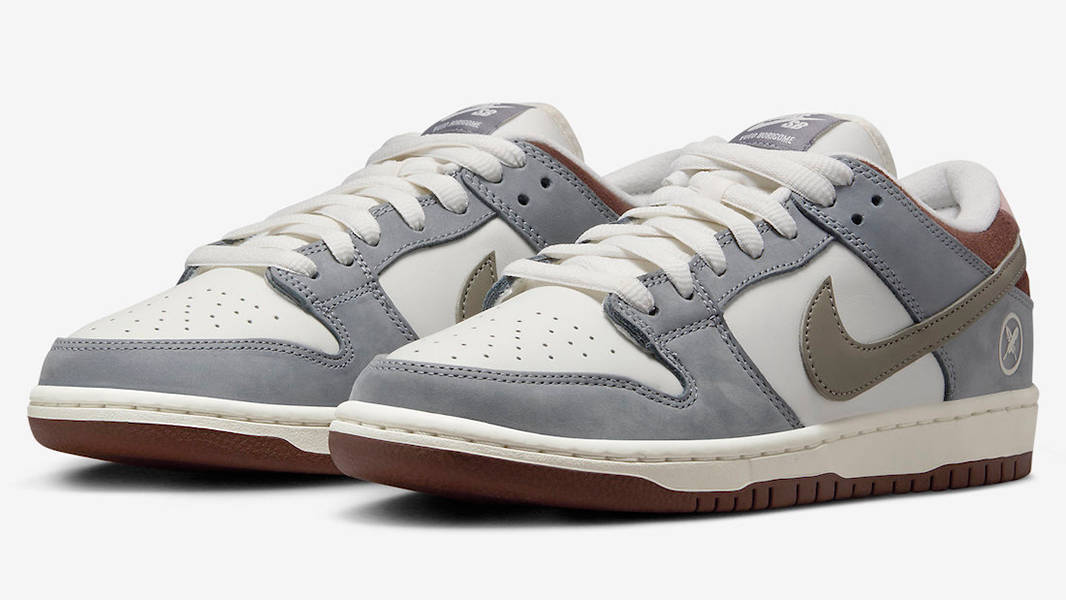 Yuto Horigome x Nike SB Dunk Low Grey White | Where To Buy