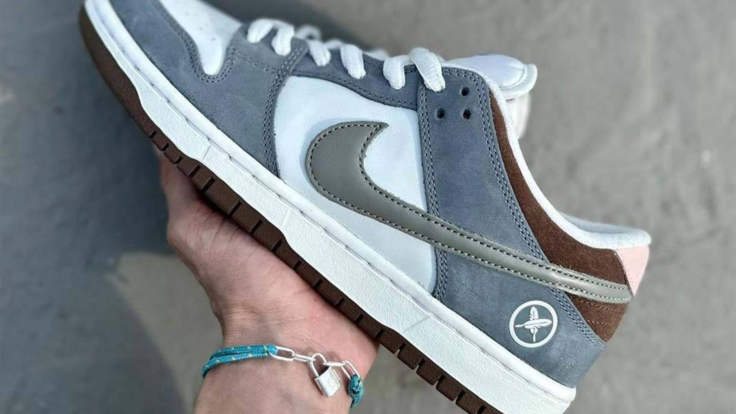 Yuto Horigome x Nike SB Dunk Low Grey White | Where To Buy