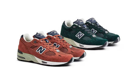 The New Balance 991 Arrives in "Bruschetta" and "Ponderosa Pine" Hues