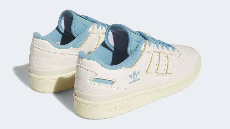 adidas Forum 84 Low Cream White Blue Back