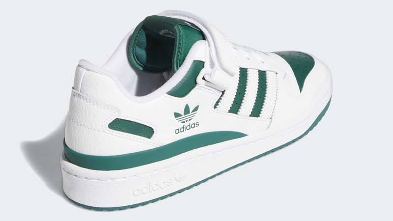 adidas Forum Low Cloud White Collegiate Green Back