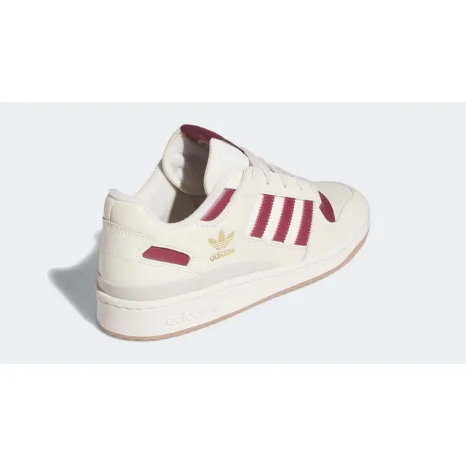 adidas Forum Low Off White Collegiate Burgundy | Where To Buy | HQ1487 ...