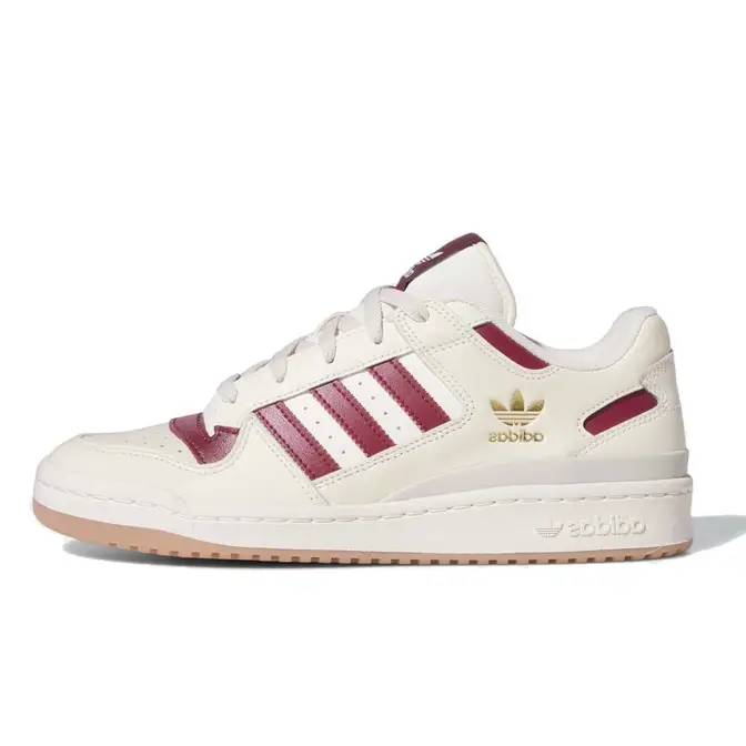 adidas Forum Low Off White Collegiate Burgundy