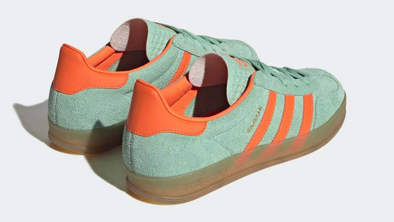 adidas gazelle silver green womens adidas Gazelle Indoor W HQ8714 main image 0