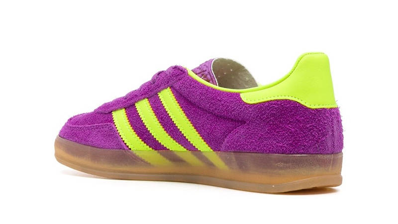adidas Gazelle Indoor Shock Purple Yellow back
