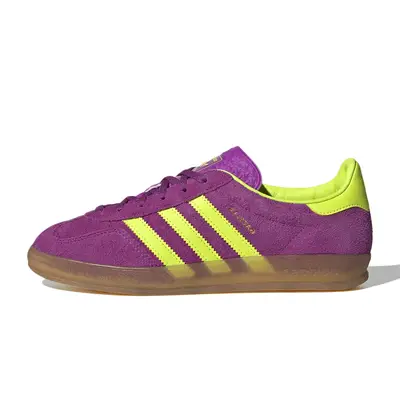adidas Gazelle Indoor Shock Purple Yellow | Where To Buy | HQ8715 | The ...