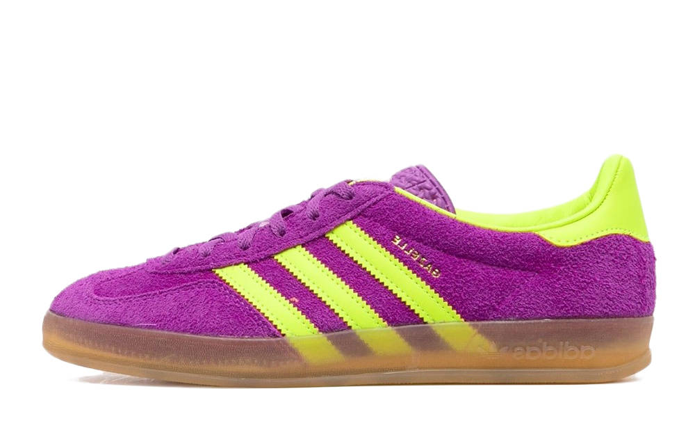 adidas Gazelle Indoor Shock Purple Yellow