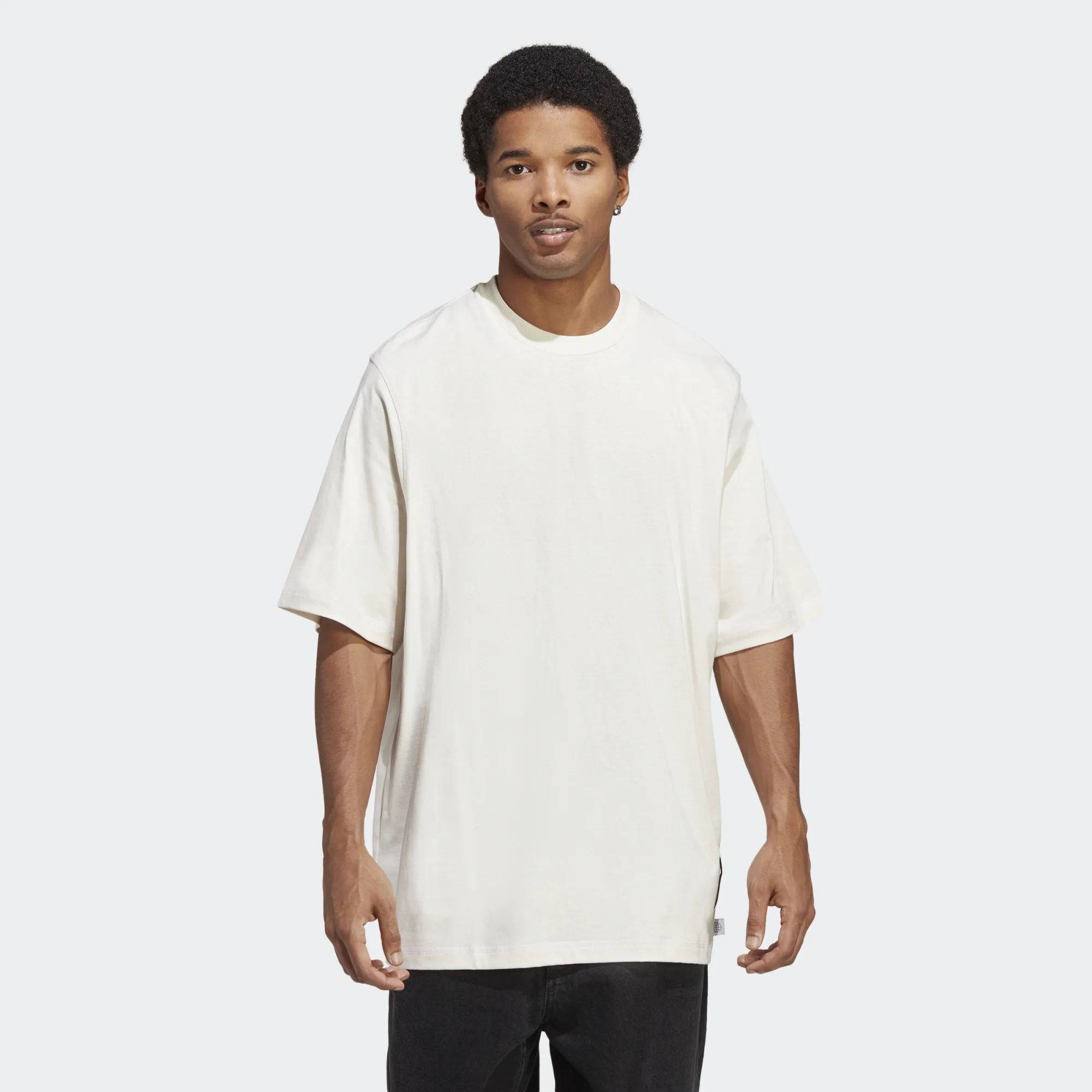 adidas Lounge T-shirt Chalk White Feature
