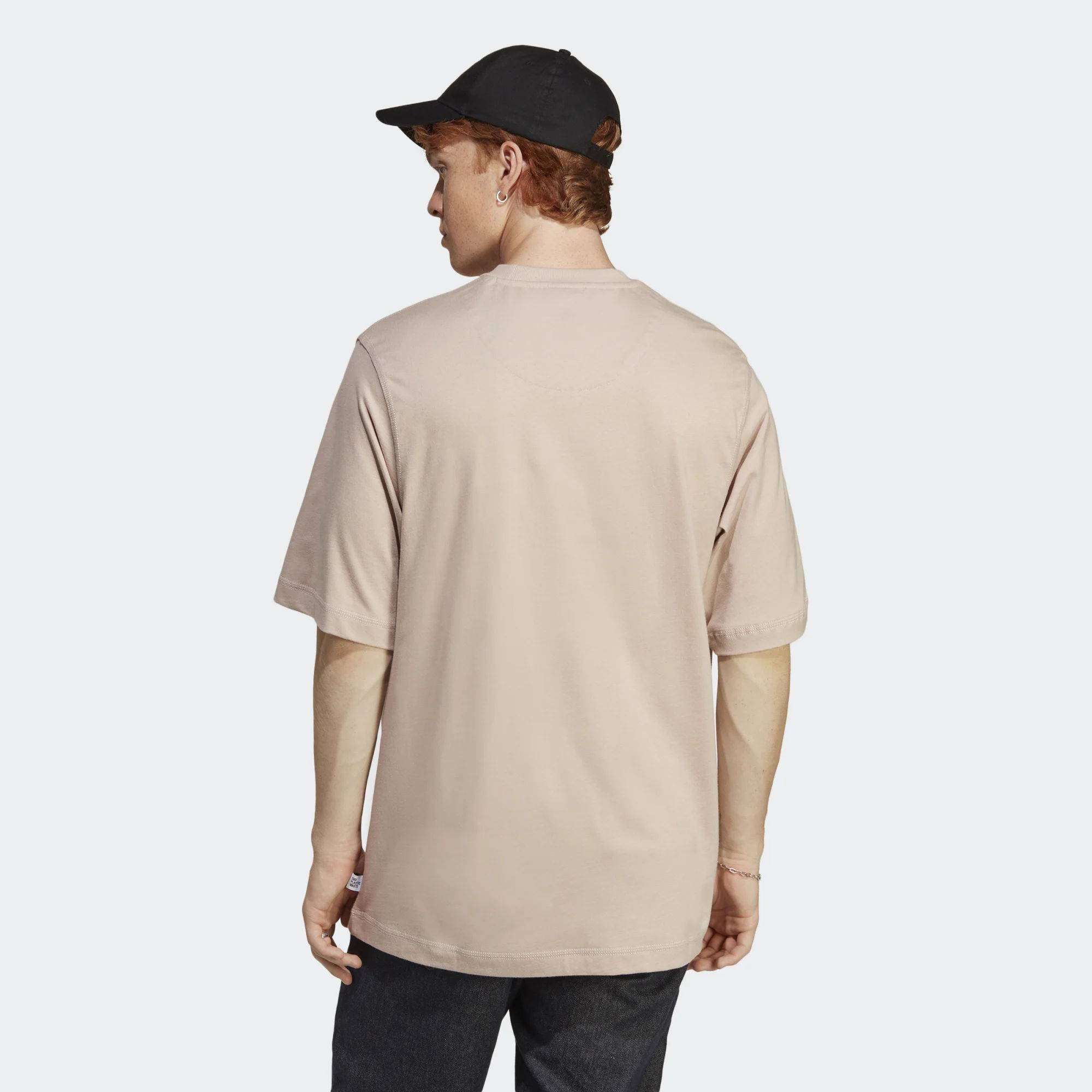 adidas Lounge T-shirt Wonder Taupe Backside