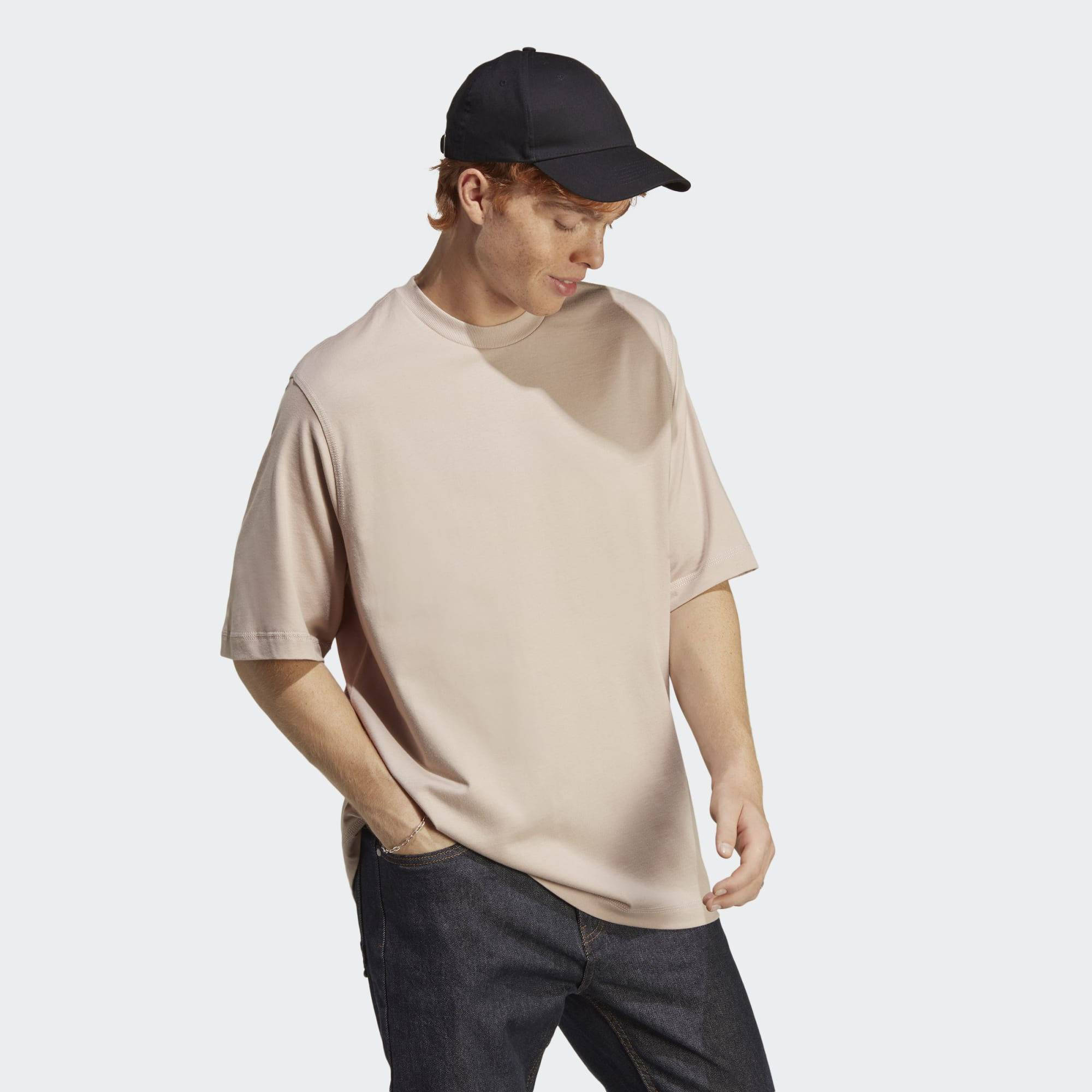 adidas Lounge T-shirt Wonder Taupe Front