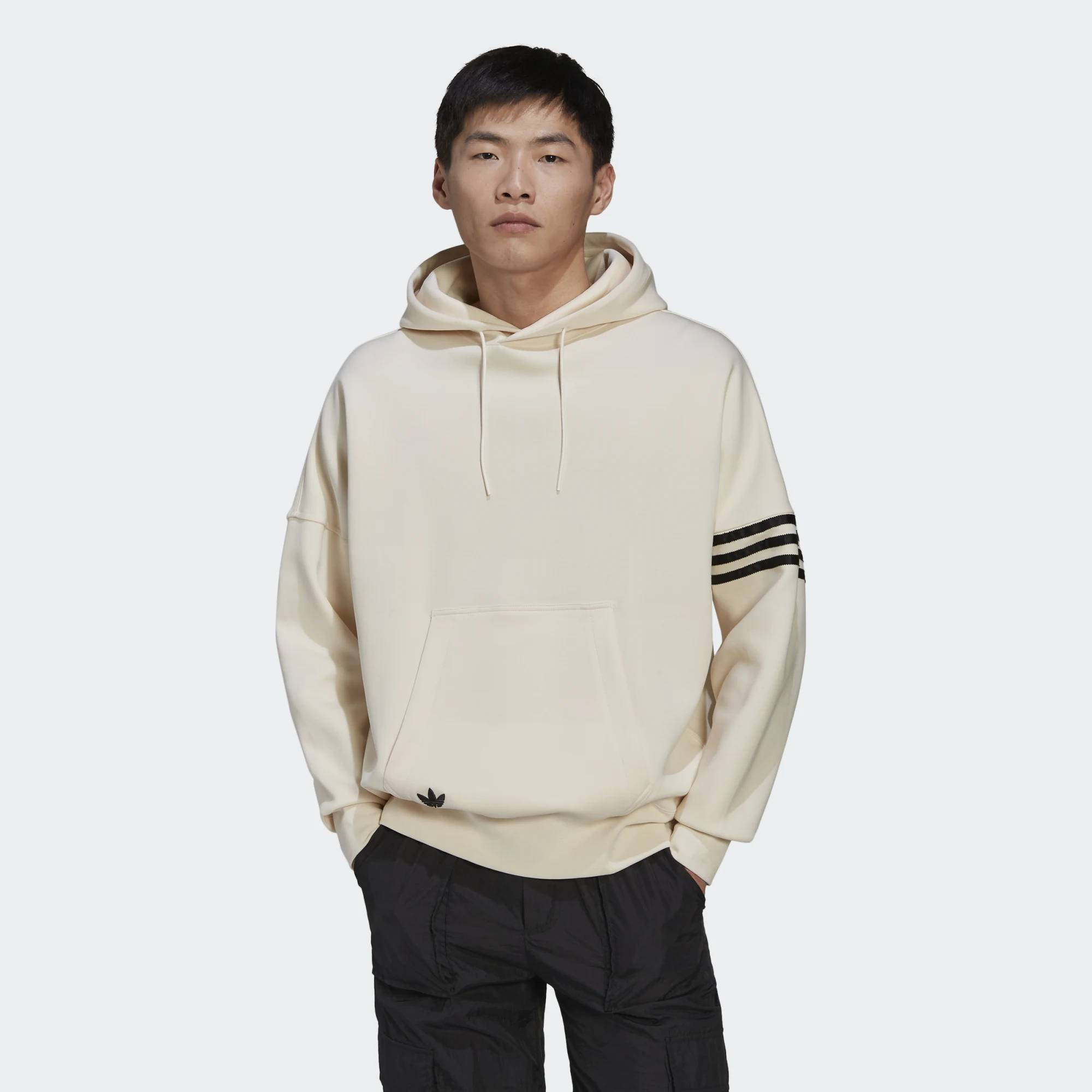 adidas Originals Adicolor Neuclassics Hoodie Wonder White