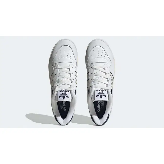 adidas Rivalry Low White Collegiate Navy Middle