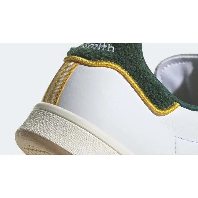 adidas Stan Smith Off White Green Closeup