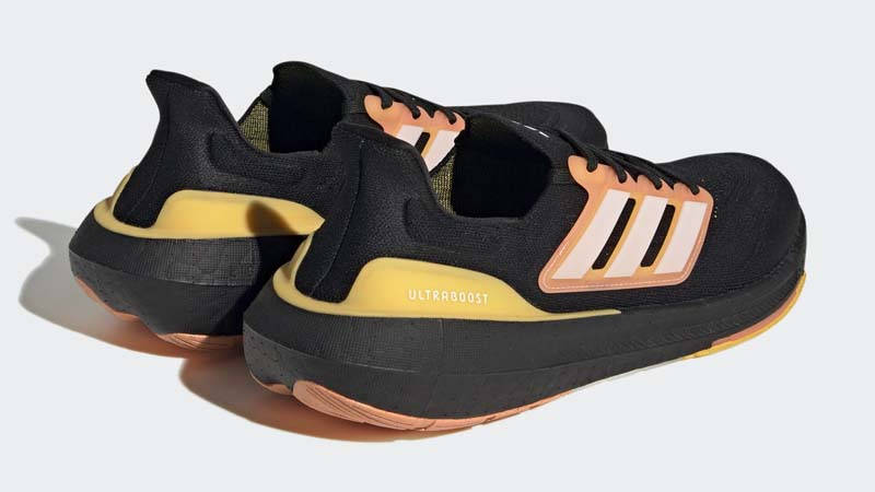 adidas Ultra Boost 23 Black Screaming Orange Back