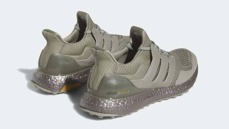 adidas Ultra Boost Golf Silver Pebble Back