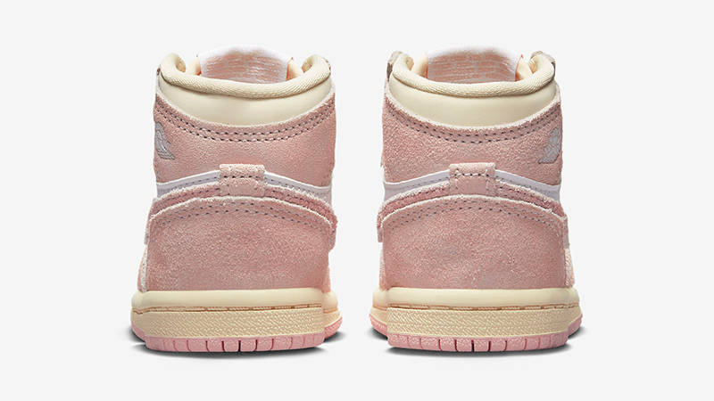 Air Jordan 1 High Toddler Pink Washed FD2598-600 Back